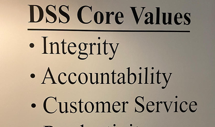 The Dental Support Specialties mission to provide integrity accountability and customer service