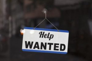 help wanted sign for dental staffing